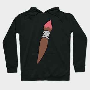 Artist Paintbrush Hoodie